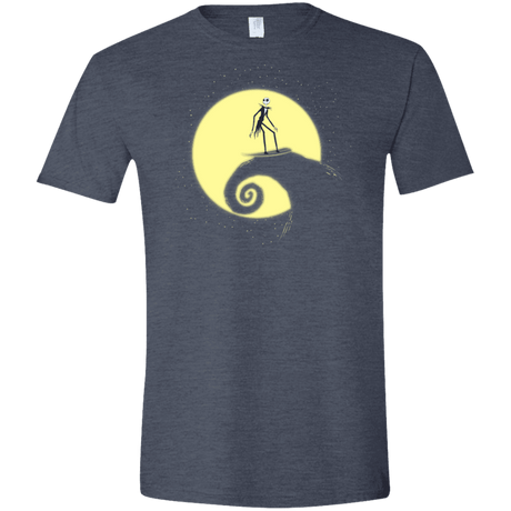 T-Shirts Heather Navy / S The Night Before Surfing Men's Semi-Fitted Softstyle