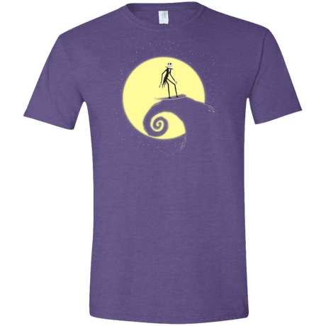 T-Shirts Heather Purple / S The Night Before Surfing Men's Semi-Fitted Softstyle