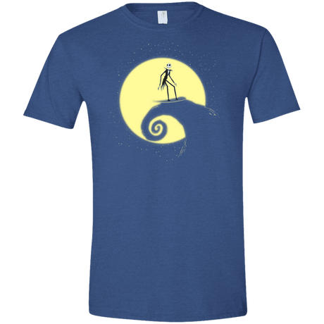 T-Shirts Heather Royal / X-Small The Night Before Surfing Men's Semi-Fitted Softstyle