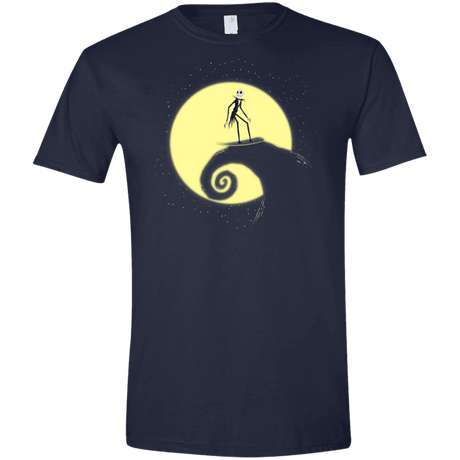 T-Shirts Navy / X-Small The Night Before Surfing Men's Semi-Fitted Softstyle