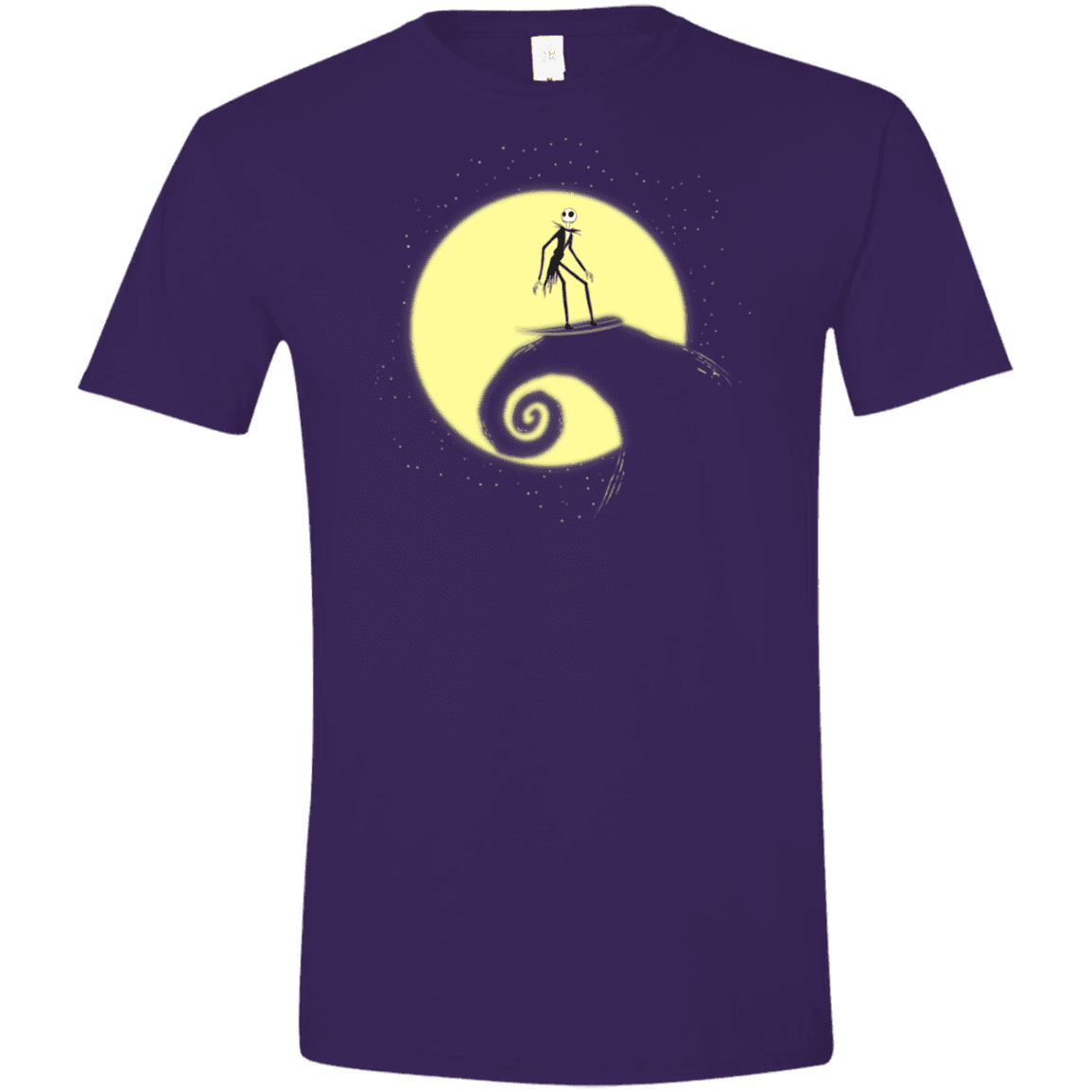 T-Shirts Purple / S The Night Before Surfing Men's Semi-Fitted Softstyle