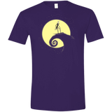 T-Shirts Purple / S The Night Before Surfing Men's Semi-Fitted Softstyle