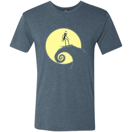 T-Shirts Indigo / S The Night Before Surfing Men's Triblend T-Shirt