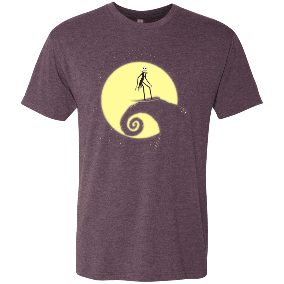 T-Shirts Vintage Purple / S The Night Before Surfing Men's Triblend T-Shirt