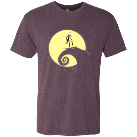 T-Shirts Vintage Purple / S The Night Before Surfing Men's Triblend T-Shirt
