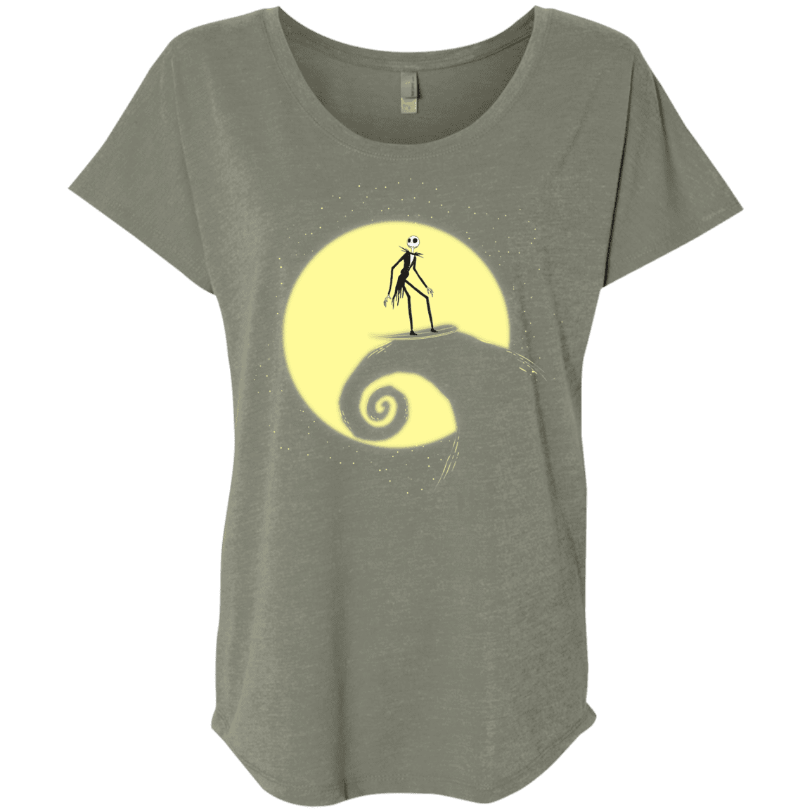 T-Shirts Venetian Grey / X-Small The Night Before Surfing Triblend Dolman Sleeve