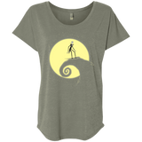 T-Shirts Venetian Grey / X-Small The Night Before Surfing Triblend Dolman Sleeve