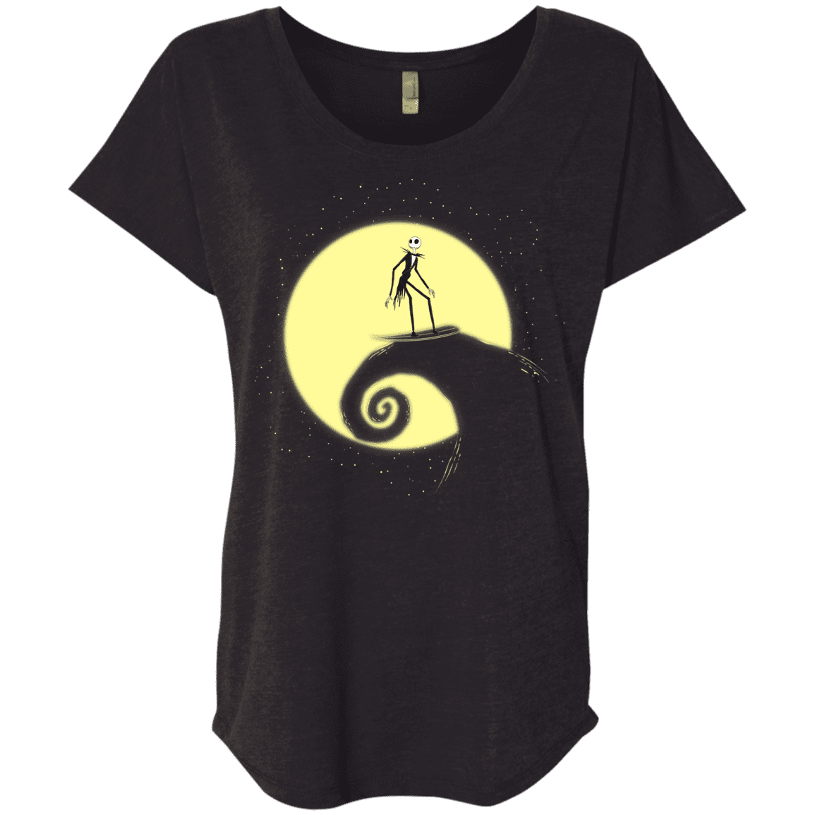 T-Shirts Vintage Black / X-Small The Night Before Surfing Triblend Dolman Sleeve