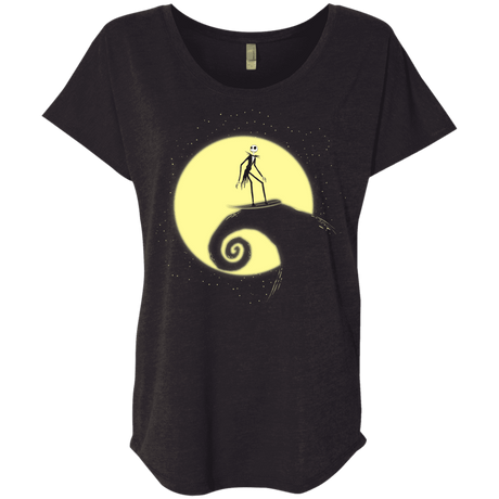 T-Shirts Vintage Black / X-Small The Night Before Surfing Triblend Dolman Sleeve