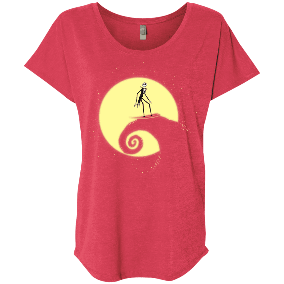T-Shirts Vintage Red / X-Small The Night Before Surfing Triblend Dolman Sleeve
