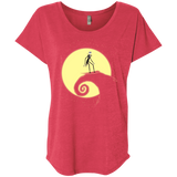 T-Shirts Vintage Red / X-Small The Night Before Surfing Triblend Dolman Sleeve