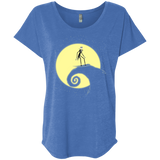 T-Shirts Vintage Royal / X-Small The Night Before Surfing Triblend Dolman Sleeve