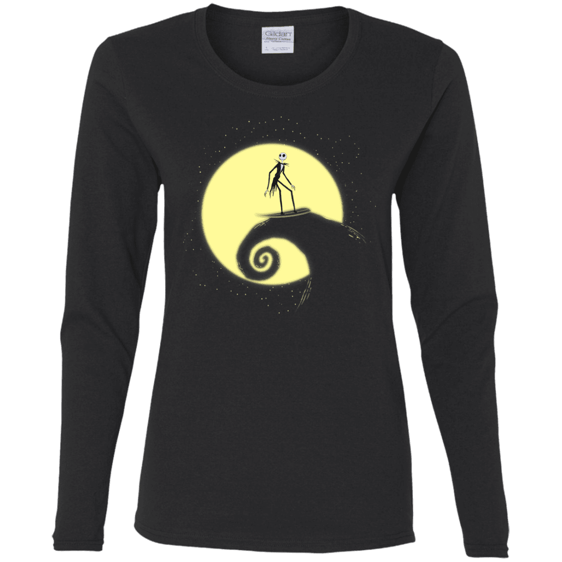 T-Shirts Black / S The Night Before Surfing Women's Long Sleeve T-Shirt