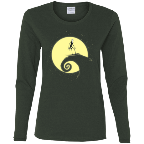 T-Shirts Forest / S The Night Before Surfing Women's Long Sleeve T-Shirt