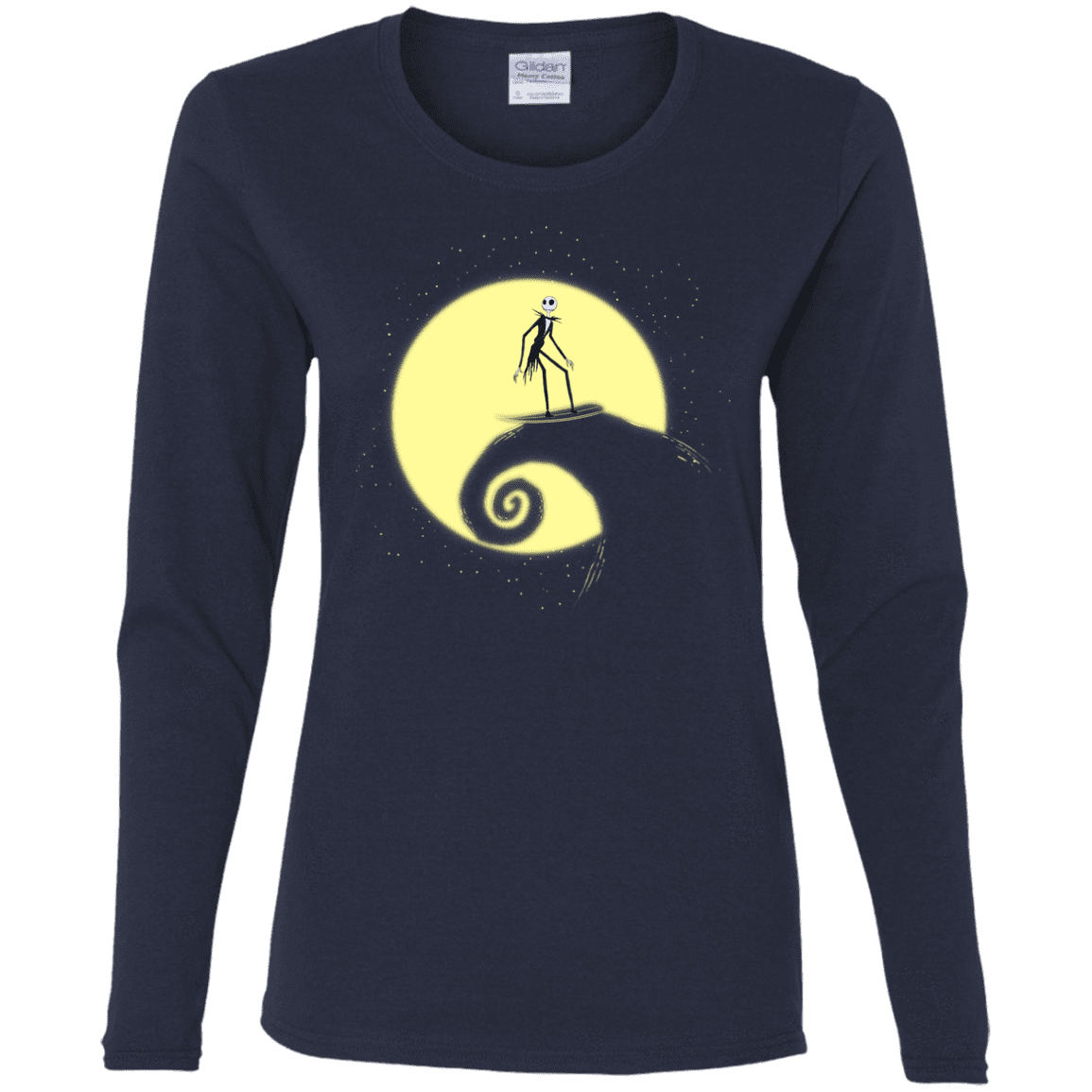 T-Shirts Navy / S The Night Before Surfing Women's Long Sleeve T-Shirt