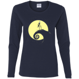 T-Shirts Navy / S The Night Before Surfing Women's Long Sleeve T-Shirt