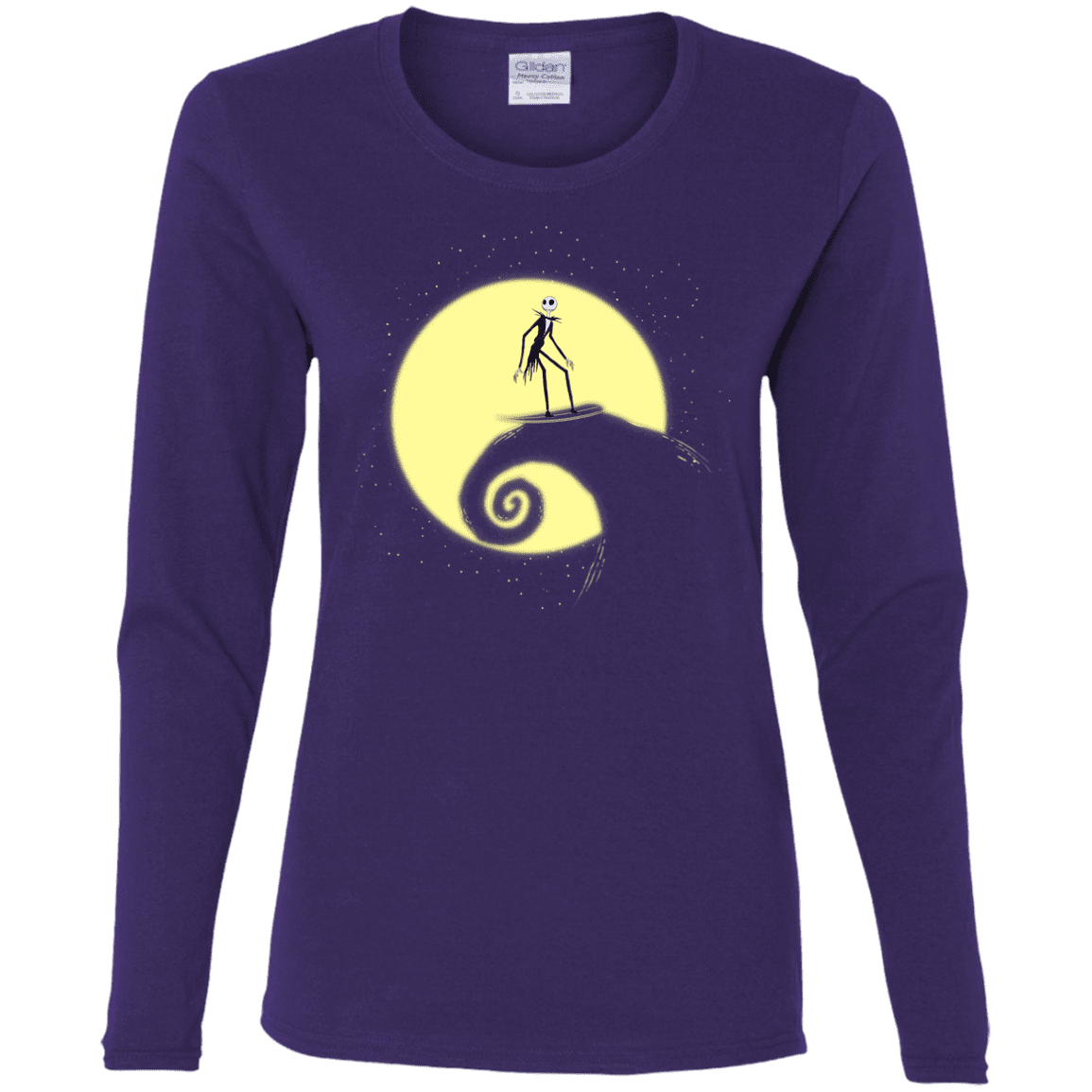 T-Shirts Purple / S The Night Before Surfing Women's Long Sleeve T-Shirt