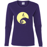 T-Shirts Purple / S The Night Before Surfing Women's Long Sleeve T-Shirt