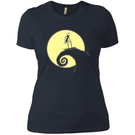 T-Shirts Indigo / X-Small The Night Before Surfing Women's Premium T-Shirt