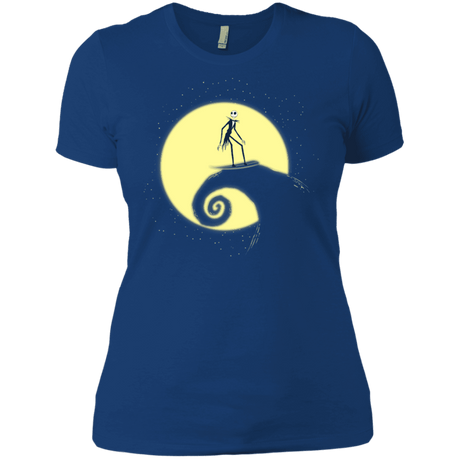 T-Shirts Royal / X-Small The Night Before Surfing Women's Premium T-Shirt