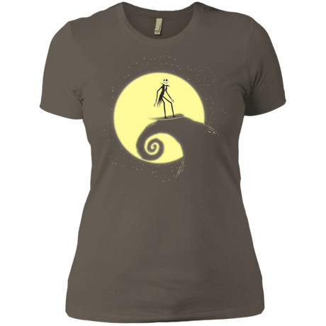 T-Shirts Warm Grey / X-Small The Night Before Surfing Women's Premium T-Shirt
