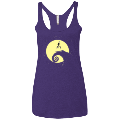 T-Shirts Purple Rush / X-Small The Night Before Surfing Women's Triblend Racerback Tank