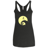 T-Shirts Vintage Black / X-Small The Night Before Surfing Women's Triblend Racerback Tank