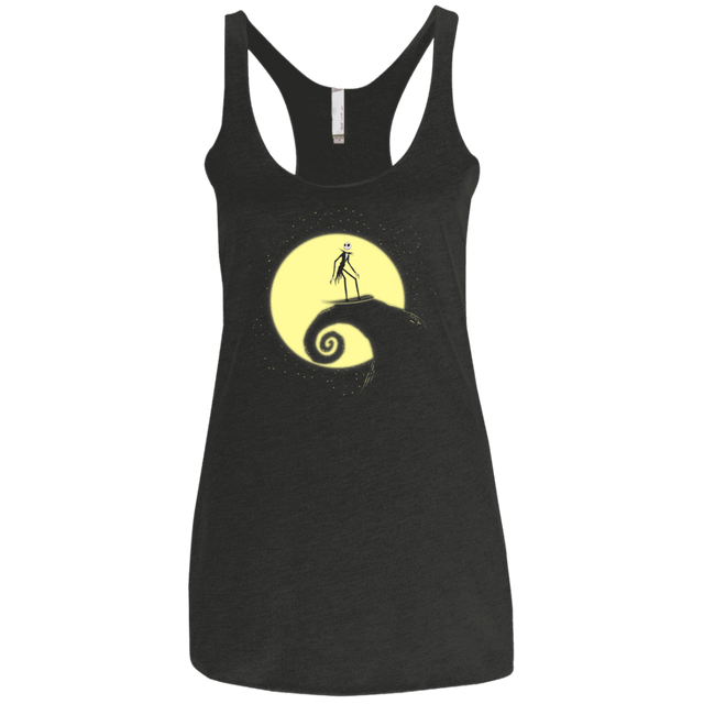 T-Shirts Vintage Black / X-Small The Night Before Surfing Women's Triblend Racerback Tank