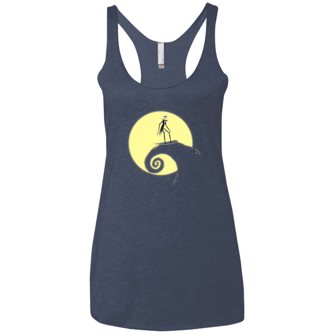 T-Shirts Vintage Navy / X-Small The Night Before Surfing Women's Triblend Racerback Tank