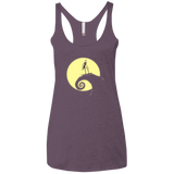 T-Shirts Vintage Purple / X-Small The Night Before Surfing Women's Triblend Racerback Tank