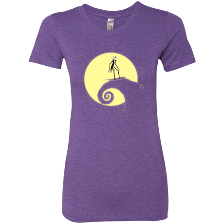 T-Shirts Purple Rush / S The Night Before Surfing Women's Triblend T-Shirt