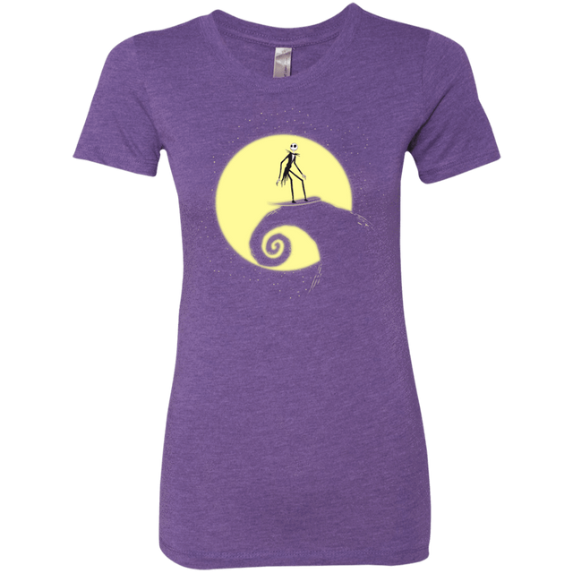 T-Shirts Purple Rush / S The Night Before Surfing Women's Triblend T-Shirt