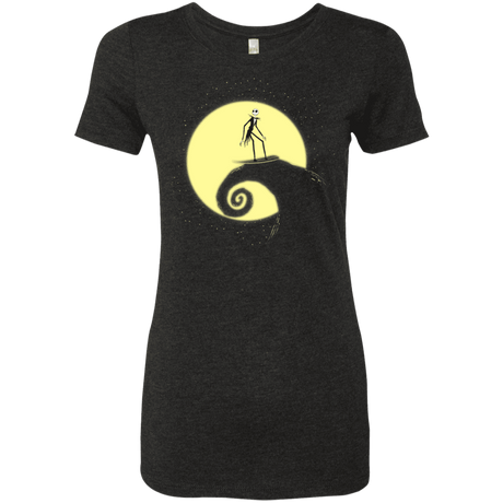 T-Shirts Vintage Black / S The Night Before Surfing Women's Triblend T-Shirt