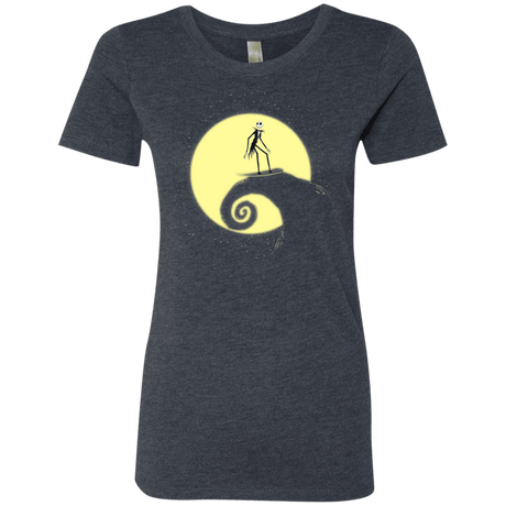 T-Shirts Vintage Navy / S The Night Before Surfing Women's Triblend T-Shirt