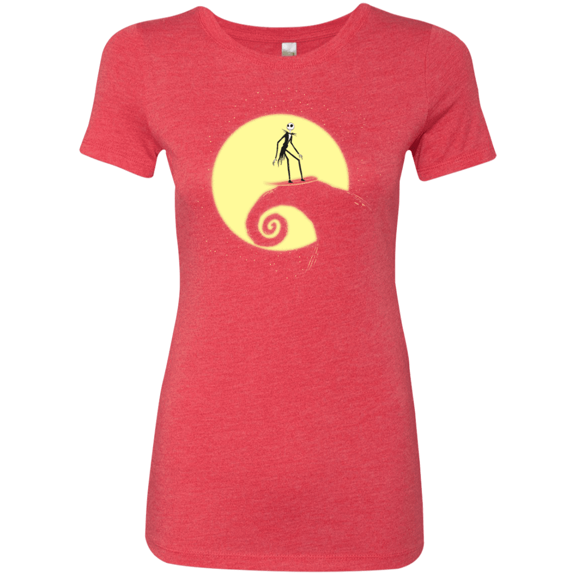 T-Shirts Vintage Red / S The Night Before Surfing Women's Triblend T-Shirt