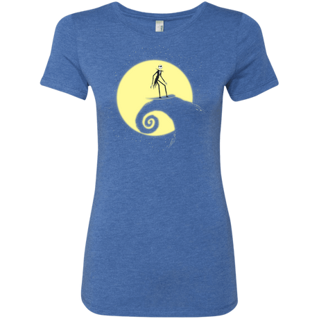 T-Shirts Vintage Royal / S The Night Before Surfing Women's Triblend T-Shirt