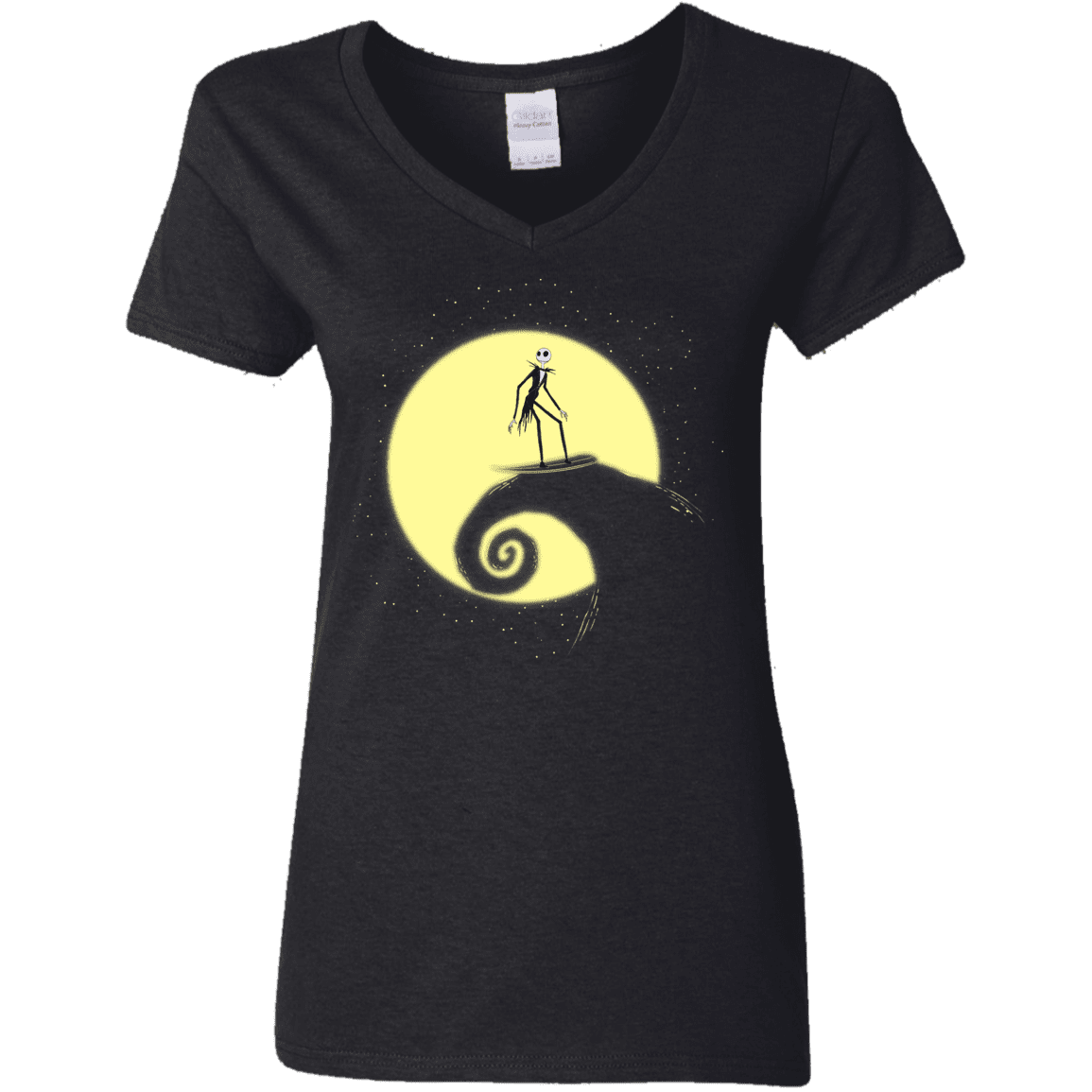 T-Shirts Black / S The Night Before Surfing Women's V-Neck T-Shirt