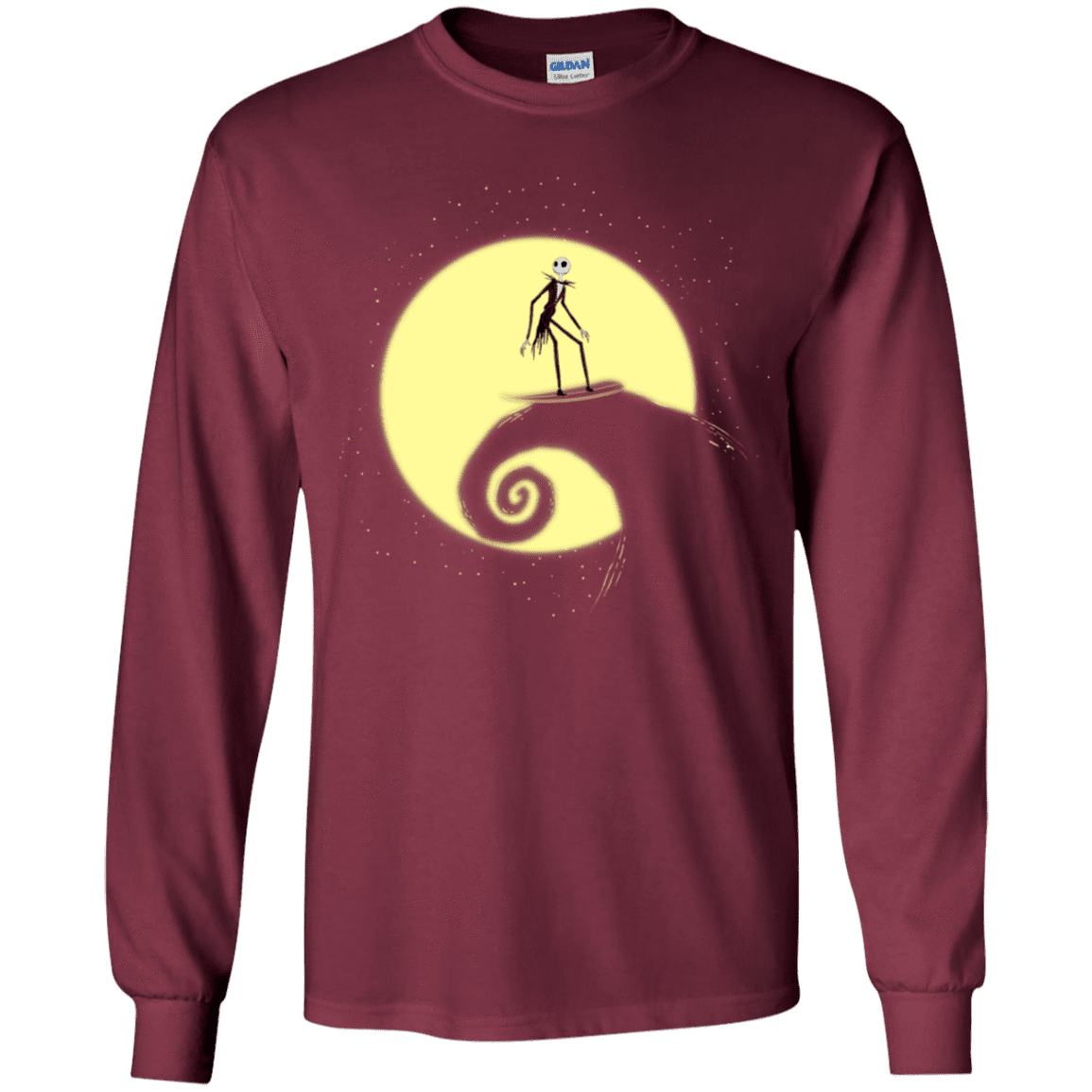 T-Shirts Maroon / YS The Night Before Surfing Youth Long Sleeve T-Shirt