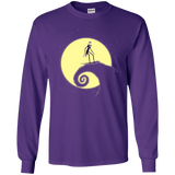T-Shirts Purple / YS The Night Before Surfing Youth Long Sleeve T-Shirt