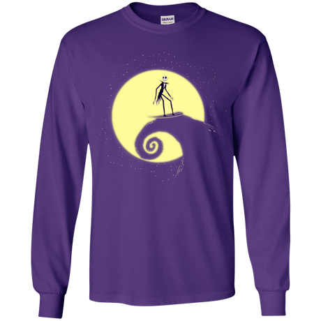 T-Shirts Purple / YS The Night Before Surfing Youth Long Sleeve T-Shirt