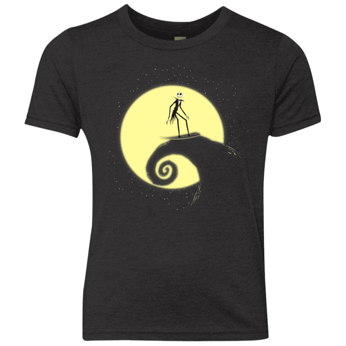 T-Shirts Vintage Black / YXS The Night Before Surfing Youth Triblend T-Shirt