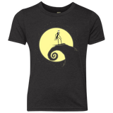 T-Shirts Vintage Black / YXS The Night Before Surfing Youth Triblend T-Shirt