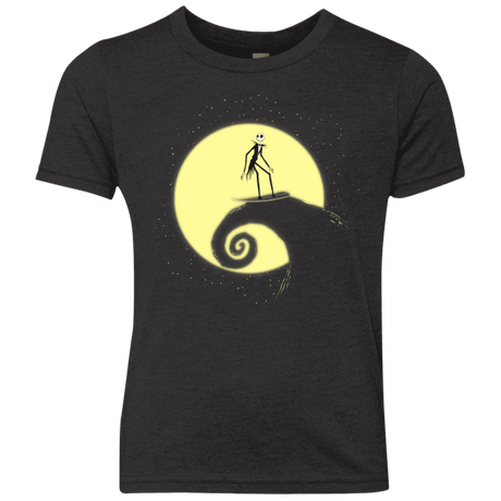 T-Shirts Vintage Black / YXS The Night Before Surfing Youth Triblend T-Shirt