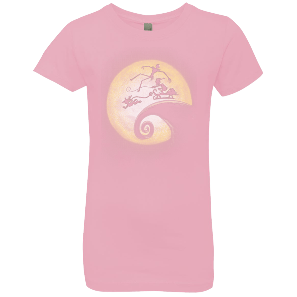 T-Shirts Light Pink / YXS The Nightmare Before Grinchmas Girls Premium T-Shirt