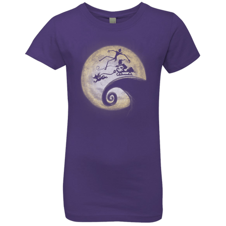 T-Shirts Purple Rush / YXS The Nightmare Before Grinchmas Girls Premium T-Shirt