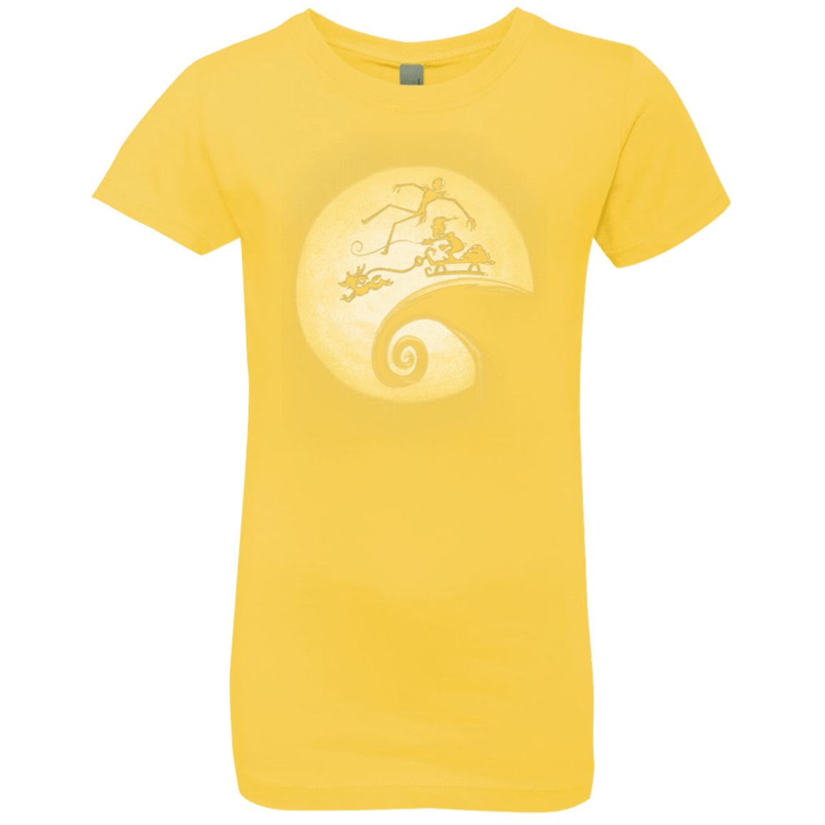 T-Shirts Vibrant Yellow / YXS The Nightmare Before Grinchmas Girls Premium T-Shirt