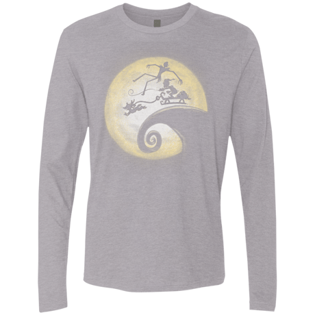 T-Shirts Heather Grey / Small The Nightmare Before Grinchmas Men's Premium Long Sleeve