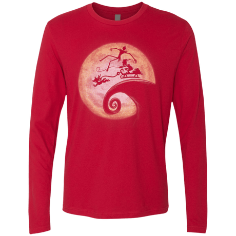 T-Shirts Red / Small The Nightmare Before Grinchmas Men's Premium Long Sleeve