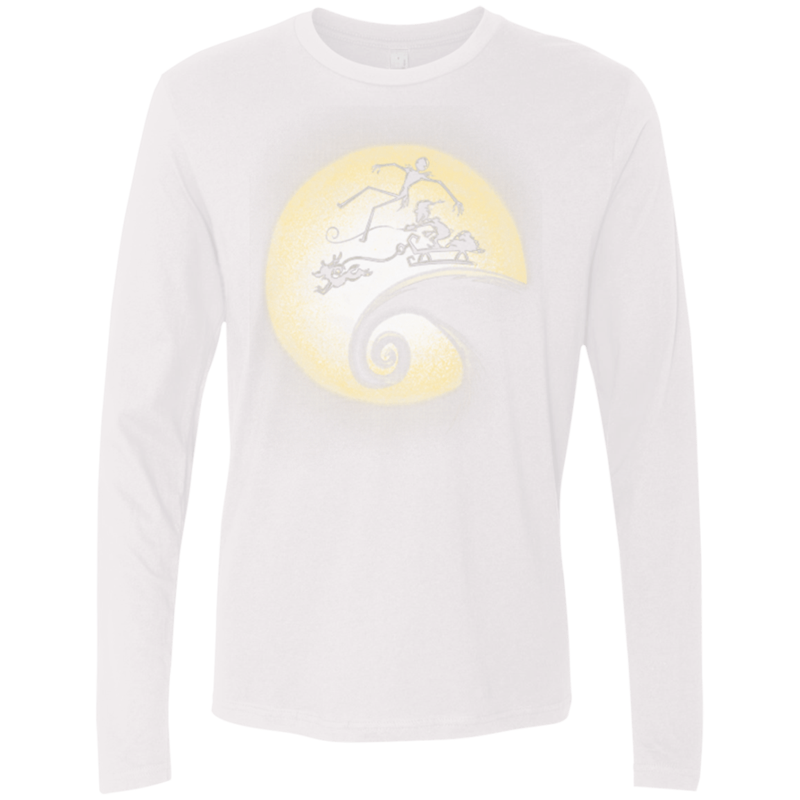 T-Shirts White / Small The Nightmare Before Grinchmas Men's Premium Long Sleeve