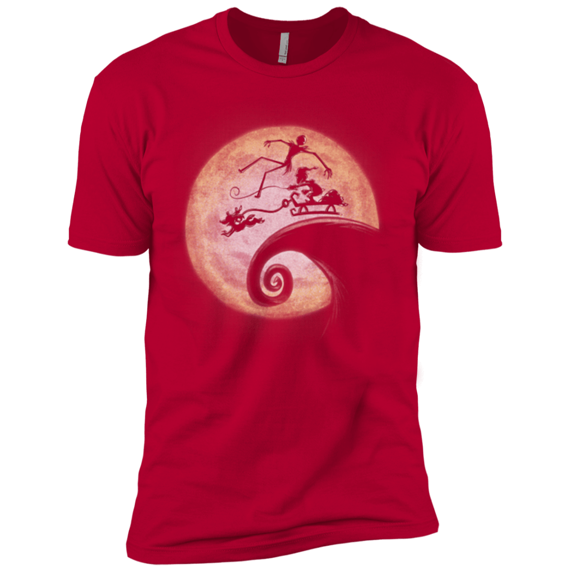 T-Shirts Red / X-Small The Nightmare Before Grinchmas Men's Premium T-Shirt
